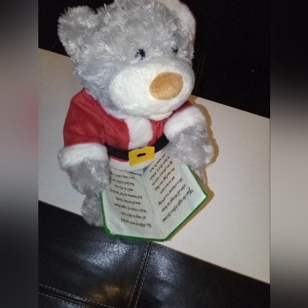 Cuddle Barn storytime Teddy Twas The Night Before Christmas Edition